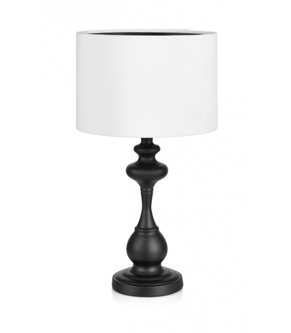 Tischlampe Connor Metall Schwarz 1 Glühbirne 45cm