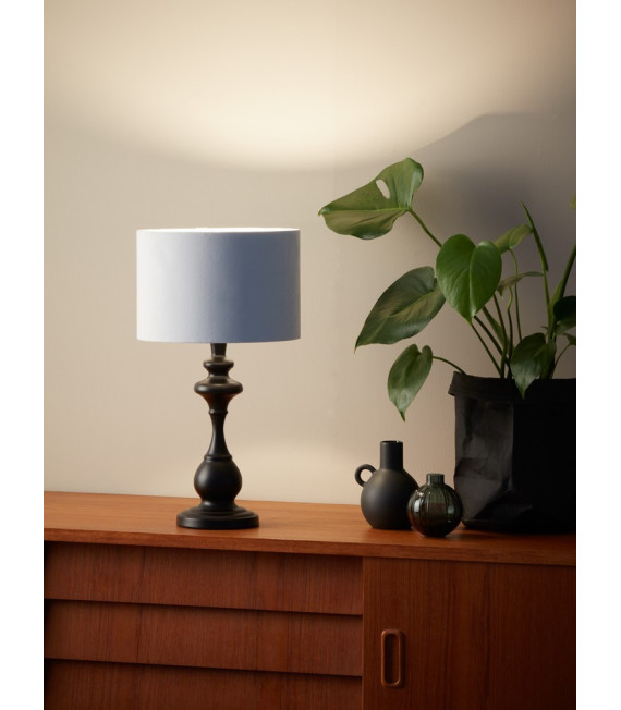 Lampe de table Connor Métal Noir 1 ampoule 45cm