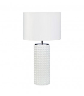 Sobremesa Proud Cristal blanco 1 bombilla 65cm