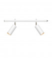 Spot Expand Métal blanc 2 ampoules 20,5cm