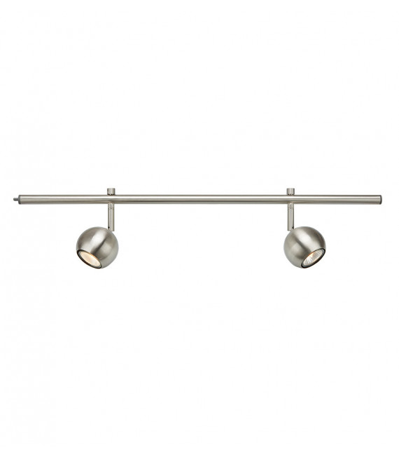 Faretto Expand Metal Steel 2 lampadine 15,5 cm