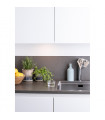 Recessed spotlight Combine White aluminum 1 bulb 0.8cm