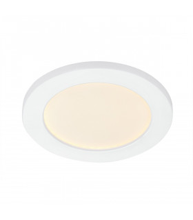 Recessed spotlight Combine White aluminum 1 bulb 0.8cm