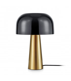 Lampada da tavolo Blanca Metal Bronzo 1 lampadina 35cm
