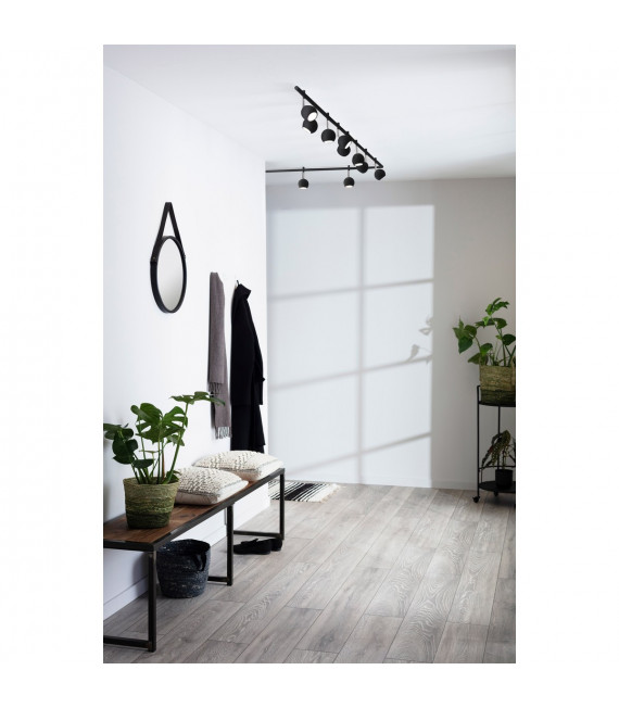 Foco Expand Metal Negro 2 bombillas 17cm