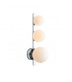 Applique murale Puro Métal Chrome 3 ampoules 17cm