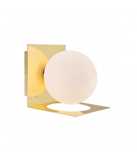 Applique bagno Zenit Brass Metal 1 lampadina 13,5cm