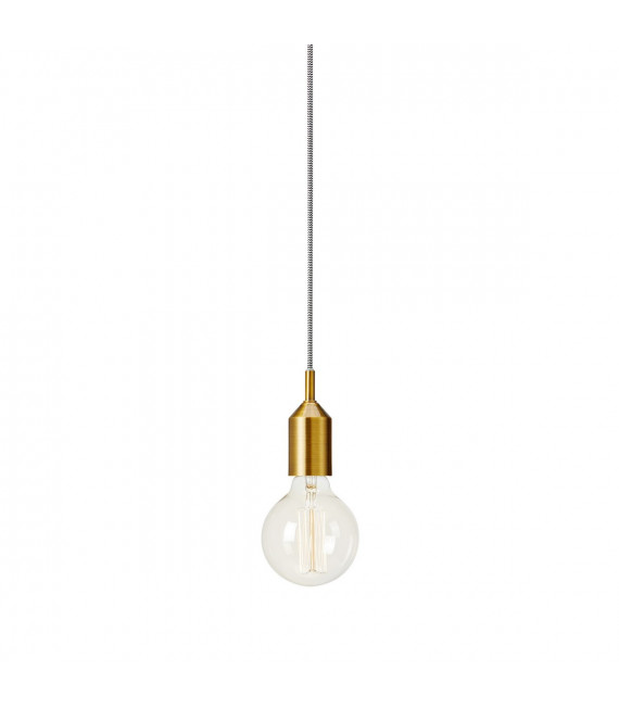 Sospensione design Bronx Metallo Bronzo 1 lampadina 10cm