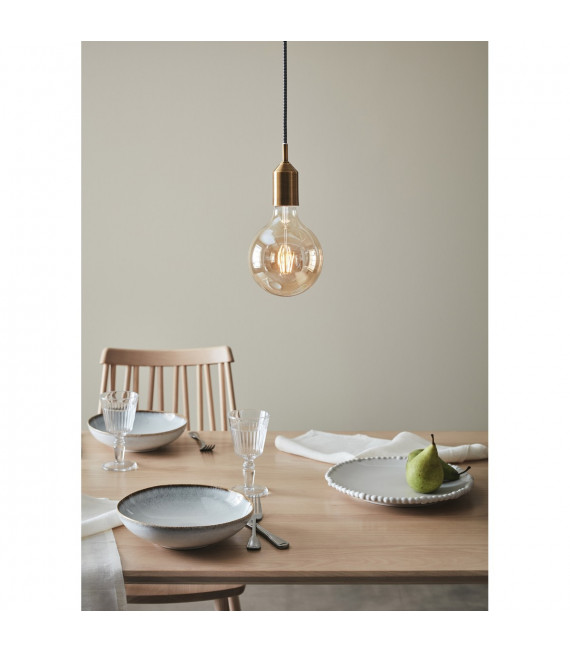 Design suspension Bronx Metal Bronze 1 bulb 10cm