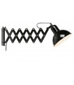 Applique murale Riggs Métal Noir 1 ampoule 21cm