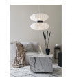 Ceiling lamp Daburu Black Metal 2 bulbs 47cm