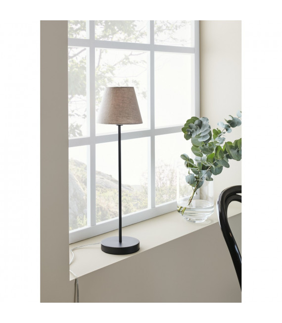 Lampada da tavolo Cosy Black Metal 1 lampadina 62,5cm