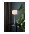 Lampe de table globe Sober Métal Acier 1 ampoule 38cm