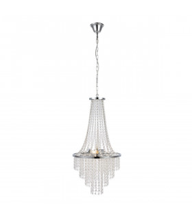 Lampadario Allington Metallo Cromato 3 lampadine 68cm