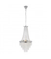 Chandelier Allington Métal Chrome 3 ampoules 68cm