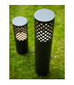 Garden Stake Black Aluminum 1 bulb 96cm