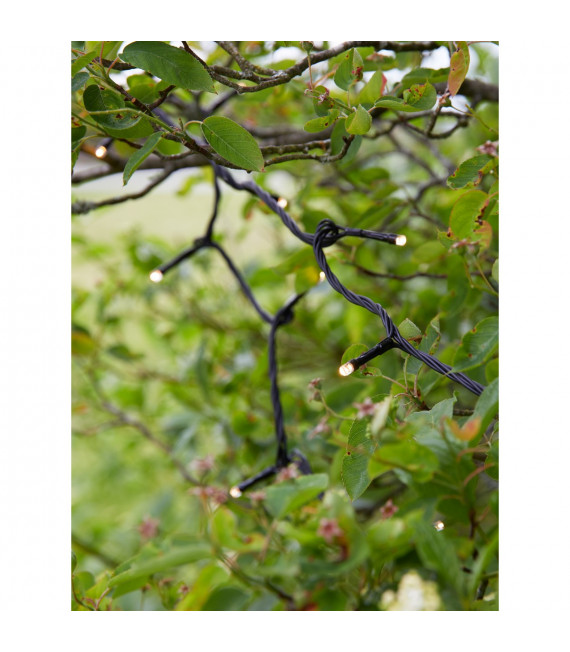 Plafonnier de jardin Garden PVC Noir 240 ampoules 2cm