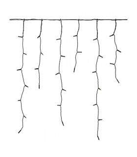 Garten PVC schwarze Deckenleuchte 160 Birnen 2cm