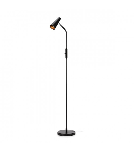 Crest Black Metal desk lamp 1 bulb 145cm