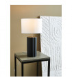 Table lamp Column Ceramic Black 1 bulb 44cm