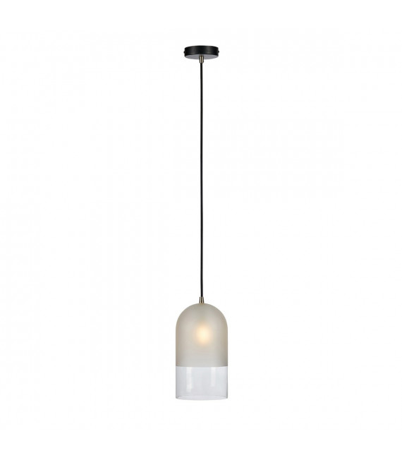 Design suspension Cope Black Metal 1 bulb 27cm