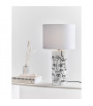 Lampe de table Family Céramique blanc 1 ampoule 61,5cm