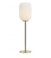 Lampe de table globe Cava Métal Laiton brossé 1 ampoule 55,5cm