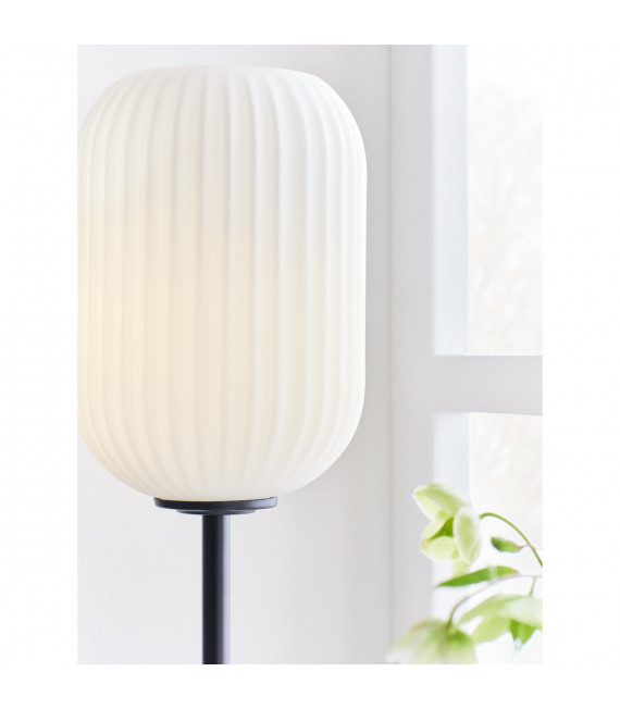 Lampe de table globe Cava Métal Noir 1 ampoule 55cm