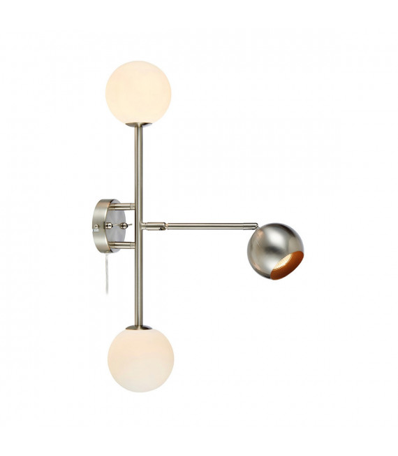 Plafonnier Beside Métal Acier 3 ampoules 60cm