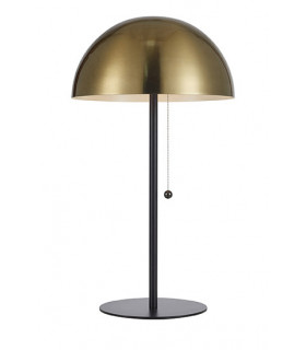 Lampe de table Dome Métal Noir 2 ampoules 54,5cm