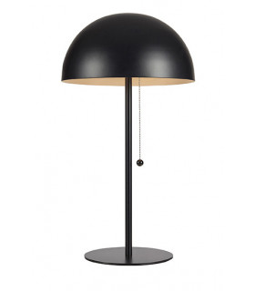 Lámpara de mesa Dome Metal Negro 2 bombillas 54,5cm