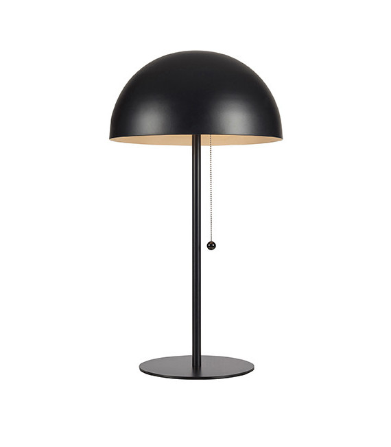 Dome Tischlampe Black Metal 2 Glühbirnen 54,5cm