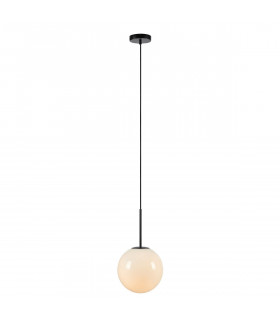 Dione Lámpara Colgante de Metal Negro 1 bombilla 47cm