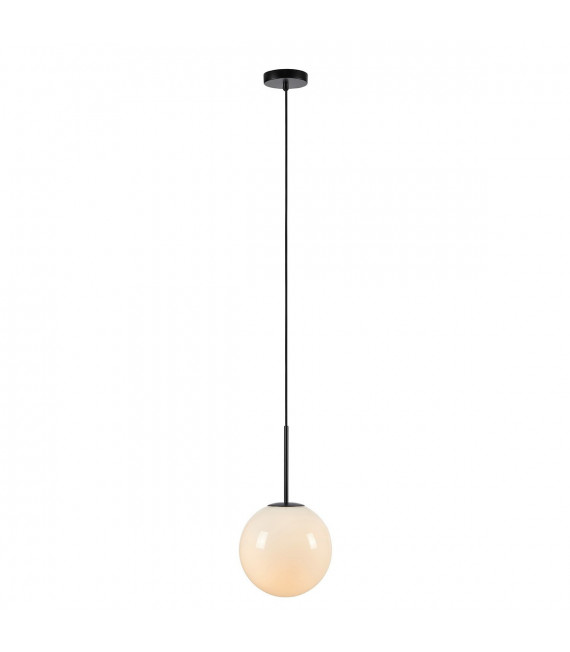 Dione Black Metal Pendant 1 bulb 47cm