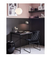 Dione Black Metal Pendant 1 bulb 47cm