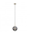 Suspension Dione Métal Laiton 1 ampoule 47cm