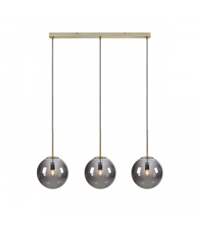 Dione Antik Metall Pendelleuchte 3 Glühbirnen 47cm