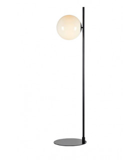 Lampada da terra Dione Black Metal 1 lampadina 134,5 cm