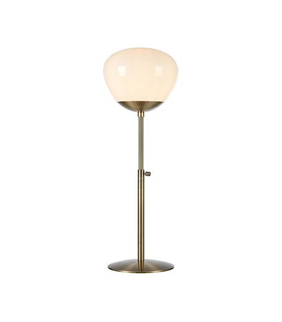 Globe table lamp Rise Antique metal 1 bulb 76cm