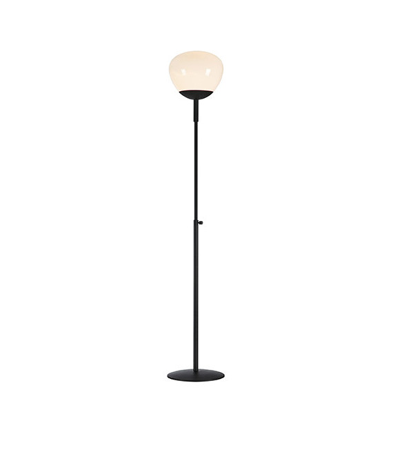 Stehlampe Rise Black Metal 1 Birne 150cm