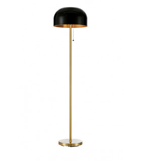 Lampadaire Blanca Métal Bronze 2 ampoules 140cm
