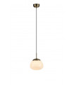 Suspension Rise Métal Antique 1 ampoule 31cm