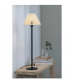 Table lamp Corda Black Metal 1 bulb 61.5cm
