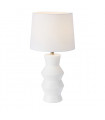 Lampe de table Sienna Céramique blanc 1 ampoule 46cm