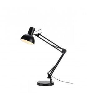 Lampe de table Architect Métal Noir 1 ampoule 80cm