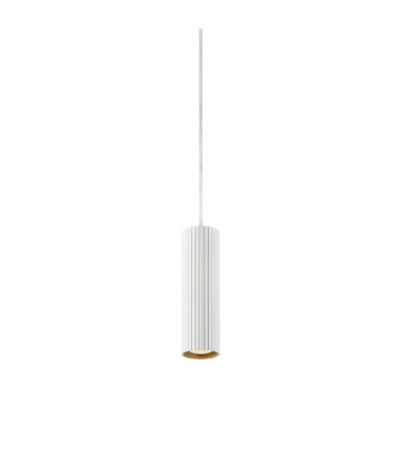 Design suspension Costilla Transparent metal 1 bulb 24cm