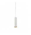Design suspension Costilla Transparent metal 1 bulb 24cm