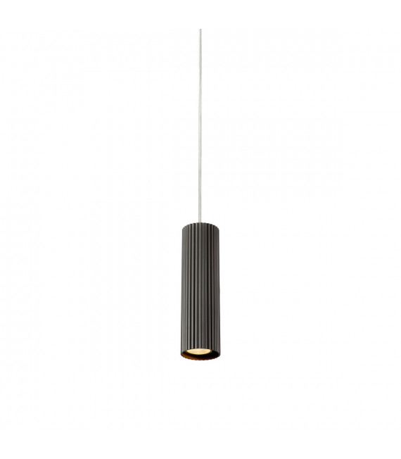 Suspension design Costilla Métal Transparent 1 ampoule 24cm