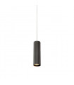 Design suspension Costilla Transparent metal 1 bulb 24cm