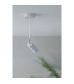 Spot Torino Métal blanc 1 ampoule 29,5cm